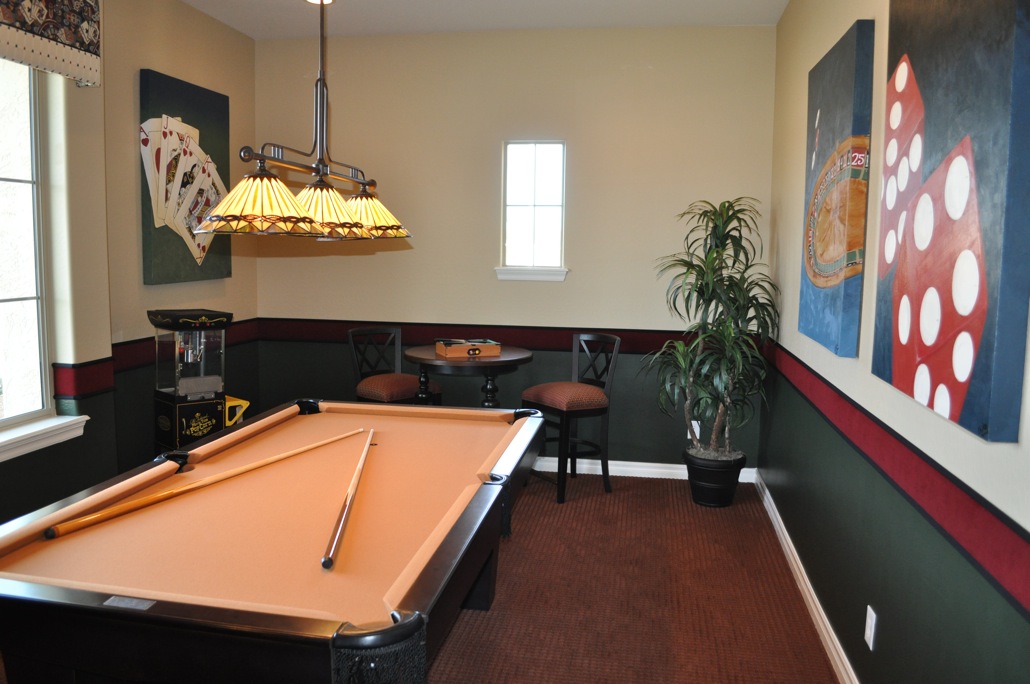 game room designs on Create A Game Room For The Whole Family   Fulton Homes