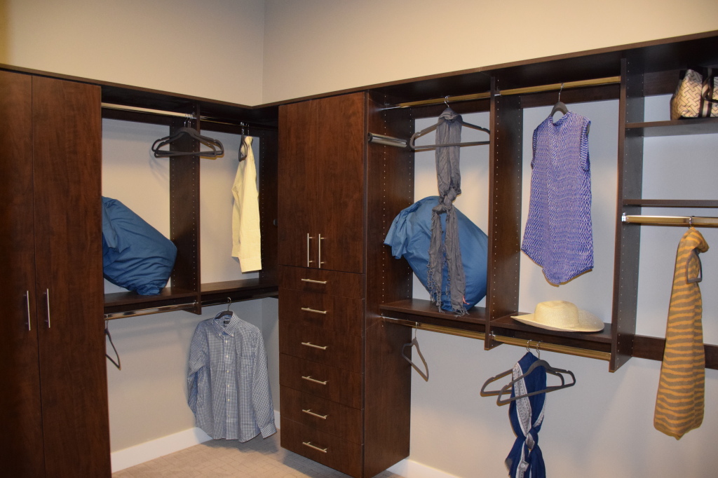 Master closet from the Fulton Homes Legacy Community.