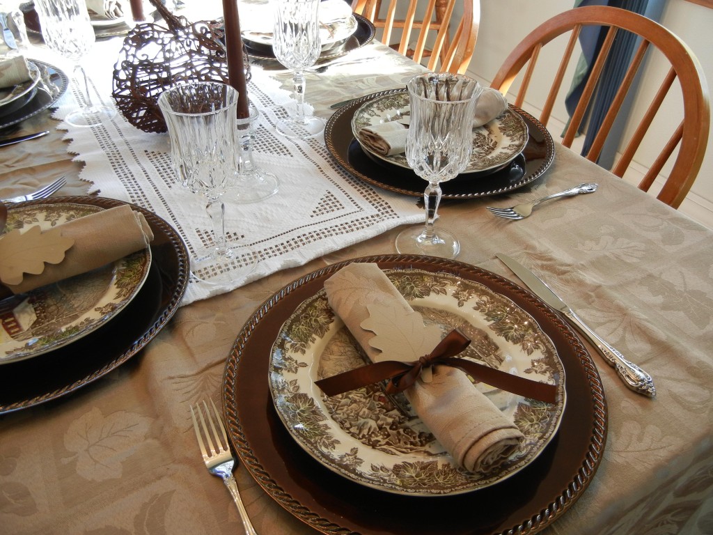 morgue thanksgiving table